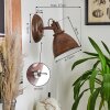 KOPPOM wall light rust-coloured, 1-light source