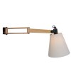 Steinhauer MEXLITE Wall Light beige, Light wood, black, 1-light source
