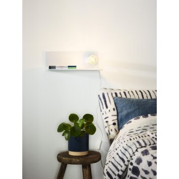 Lucide SEBO Bedside lamp white, 1-light source