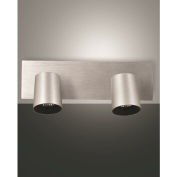 Fabas Luce MODO Ceiling light aluminium, 2-light sources