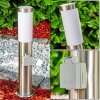 Norburg pedestal light, path light Stainless steel color, 1-light source