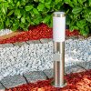 Norburg pedestal light, path light Stainless steel color, 1-light source