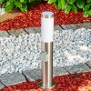 Norburg pedestal light, path light Stainless steel color, 1-light source