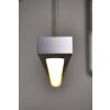 Masterlight Real 2 LED pendant light stainless steel, matt nickel, 1-light source