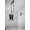 Masterlight Real 2 LED pendant light stainless steel, matt nickel, 1-light source