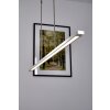 Masterlight Real 2 LED pendant light stainless steel, matt nickel, 1-light source