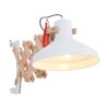 Steinhauer WOODY Wall Light Light wood, white, 1-light source
