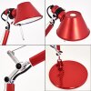 Artemide TOLOMEO MICRO Table Lamp red, 1-light source