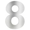 LCD house number 8 stainless steel