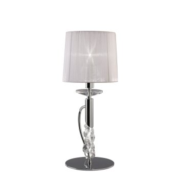 Mantra TIFFANY Table Lamp chrome, 1-light source