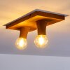KIMSTAD Ceiling Light rust-coloured, 2-light sources