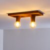 KIMSTAD Ceiling Light rust-coloured, 2-light sources