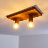 KIMSTAD Ceiling Light rust-coloured, 2-light sources