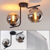 Cayuta Ceiling Light black, 2-light sources