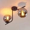 Cayuta Ceiling Light black, 2-light sources