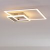 Chilkat Ceiling Light LED matt nickel, 1-light source