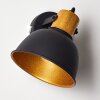 Wall Light Blackburn black, 1-light source