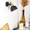 Wall Light Blackburn black, 1-light source