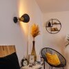 Wall Light Blackburn black, 1-light source
