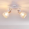 Barbacena Ceiling Light white, 2-light sources