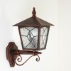 TOK Outdoor Wall Light brown, rust-coloured, 1-light source