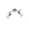 Trio LEVISTO ceiling spotlight LED matt nickel, 2-light sources