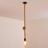 Pendant Light Riekje brown, black, 1-light source