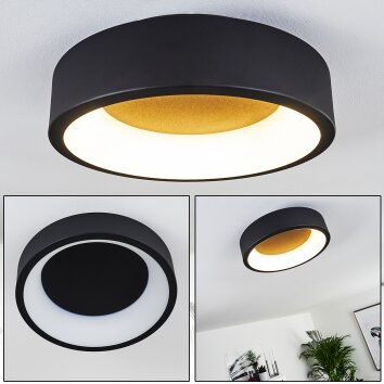 KAMPALA Ceiling Light LED black, 1-light source