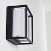 LYSABILD Outdoor Wall Light LED black, 1-light source