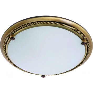 Steinhauer lights wall and ceiling light bronze, 2-light sources