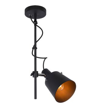 Lucide QUINNY ceiling spotlight black, 1-light source