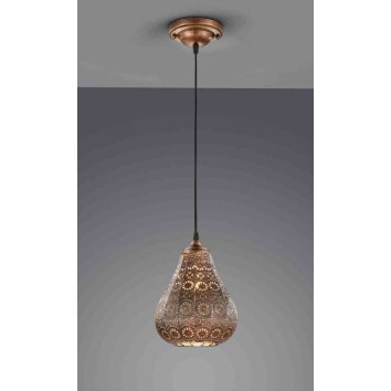 Trio JASMIN hanging light copper, 1-light source