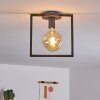 GUINAN Ceiling Light grey, black, 1-light source