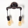 KOLYMA Wall Light black-gold, 2-light sources