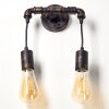 KOLYMA Wall Light black-gold, 2-light sources