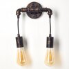 KOLYMA Wall Light black-gold, 2-light sources