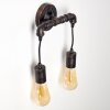 KOLYMA Wall Light black-gold, 2-light sources