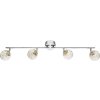 Globo XMAS ceiling light LED matt nickel, 4-light sources