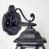 LENTUA outdoor wall light black, 1-light source