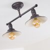 NIBYN Ceiling light brown, 2-light sources