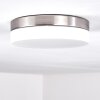 FRESNO Ceiling Light matt nickel, 2-light sources