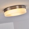 FRESNO Ceiling Light matt nickel, 2-light sources