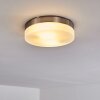 FRESNO Ceiling Light matt nickel, 2-light sources
