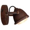 Brilliant CARMEN wall spotlight rust-coloured, 1-light source
