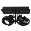 Steinhauer MEXLITE Ceiling light black, 2-light sources