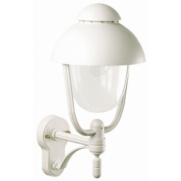 Albert 688 outdoor wall light white, 1-light source