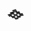 Grossmann CREO Ceiling Light LED black, 4-light sources