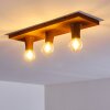 KIMSTAD Ceiling Light rust-coloured, 3-light sources