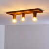 KIMSTAD Ceiling Light rust-coloured, 3-light sources