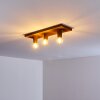 KIMSTAD Ceiling Light rust-coloured, 3-light sources